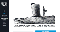 Desktop Screenshot of oakridgekegcask.com